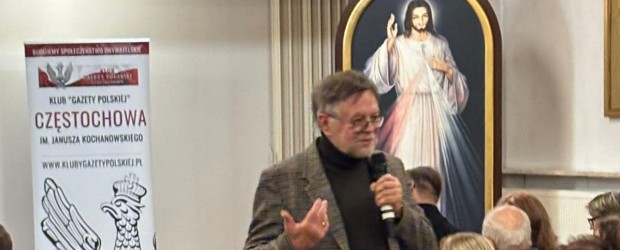 CZĘSTOCHOWA | Spotkanie z Prof. Piotrem Grochmalskim