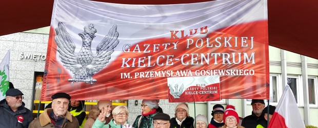KIELCE-CENTRUM | Protest  rolników przed Urzędem Wojewódzkim w Kielcach