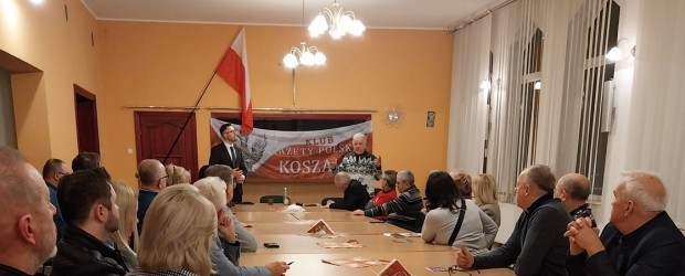 KOSZALIN | Spotkanie z posłem Markiem Suboczem