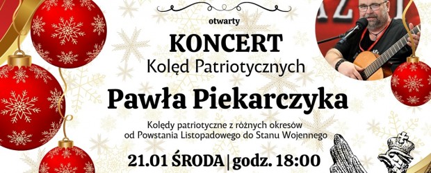 STRZEGOM | ZAPROSZENIE 21.01 – Koncert kolęd Pawła Piekarczyka