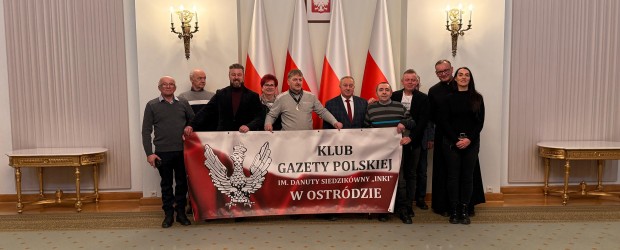 OSTRÓDA | Wizyta w Pałacu Prezydenckim i Tv Republika