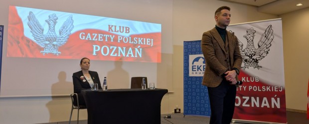 POZNAŃ | Spotkanie z europosłem Patrykiem Jakim