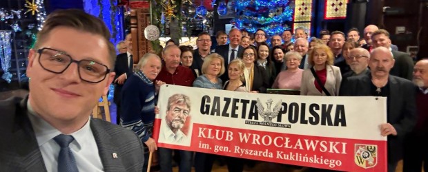 WROCŁAW | Noworoczne spotkanie Klubu GP z Wrocławia i Klubów GP z Dolnego Śląska z Panią Europoseł Anną Zalewską