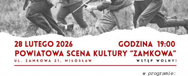 WRZEŚNIA | ZAPROSZENIE 28.02 – Koncert poświęcony pamięci Żołnierzy Wyklętych