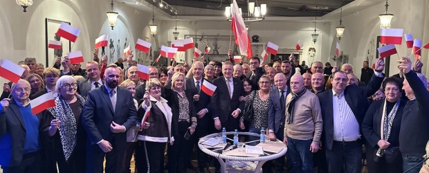 DĄBROWA GÓRNICZA II | Spotkanie z Posłami Jackiem Sasinem i Robertem Warwasem