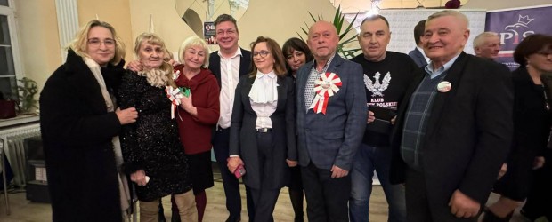 KIELCE-CENTRUM | Spotkanie opłatkowe z posłem Wójcikiem i poseł Wojtyszek