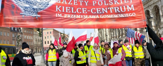 KIELCE-CENTRUM | Protest w Warszawie