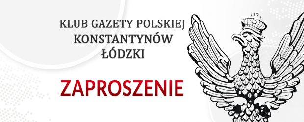 KONSTANTYNÓW ŁÓDZKI | ZAPROSZENIE 18.09 – Spotkanie z prof. Grochmalskim
