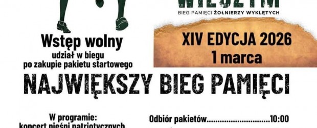 LONDYN | ZAPROSZENIE 01.03 – Bieg Tropem Wilczym