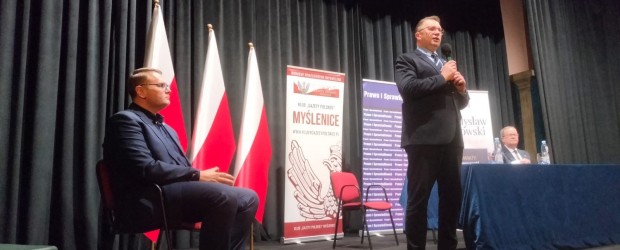 MYŚLENICE | Spotkanie z Prof. Przemysławem Czarnkiem