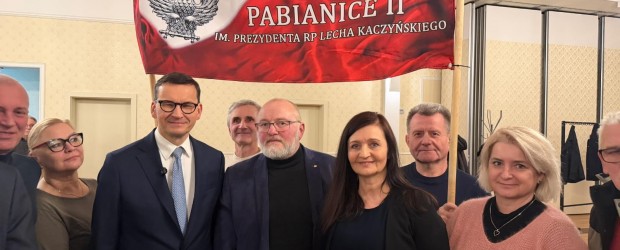 PABIANICE II | Spotkanie z Premierem  Mateuszem Morawieckim