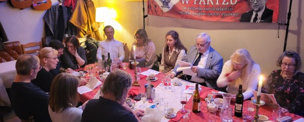 PARYŻ | Spotkanie opłatkowe