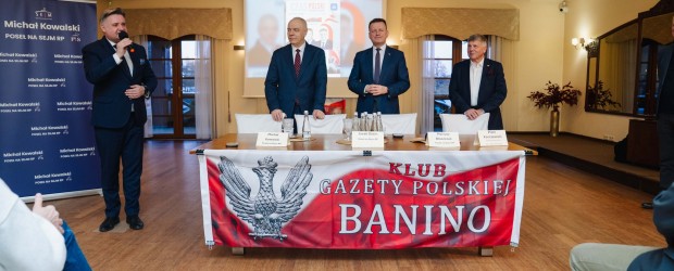 BANINO | Spotkanie z Mariuszem  Błaszczakiem i Jackiem Sasinem