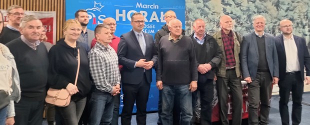 BANINO | Relacja ze spotkania z posłem na Sejm RP Marcinem Horałą