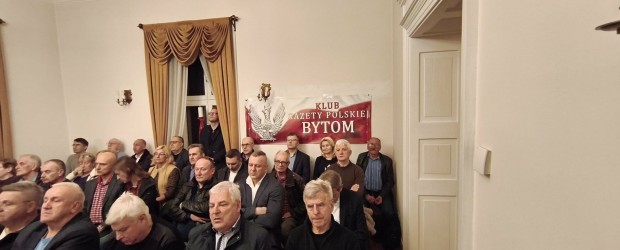 BYTOM | Spotkanie z prof. Czarnkiem w Tarnowskich Górach