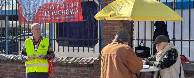 CZĘSTOCHOWA | Zbieramy  podpisy pod inicjatywą Stop Pakt – zapraszamy