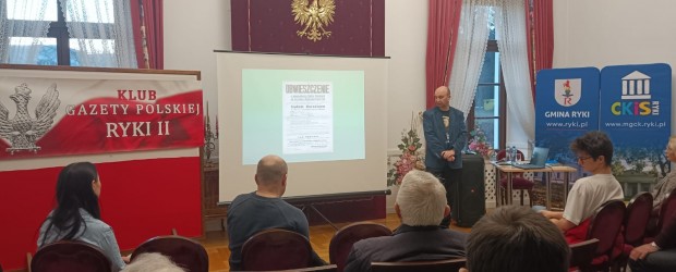 RYKI II | Spotkanie z historykiem Pawłem Wąsem