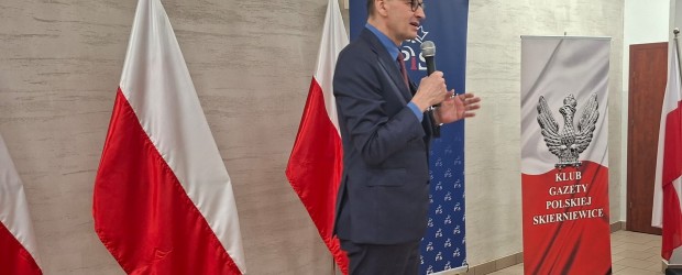 SKIERNIEWICE | Spotkanie z Mateuszem Morawieckim, Waldemarem Budą oraz Markiem Jakubiakiem