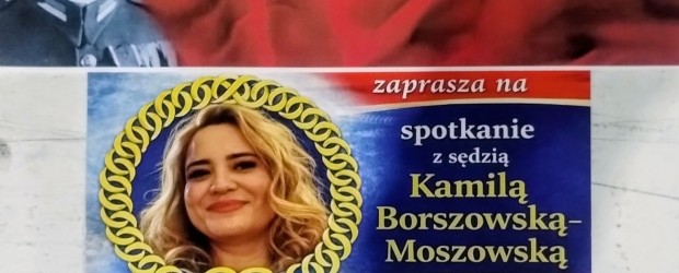 ŚWIDNICA | ZAPROSZENIE 06.03 – Spotkanie z Kandydatką do KRS sędzią Kamilą Borszowską-Moszowską