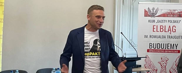 ELBLĄG | Spotkanie z Robertem Bączkiewiczem