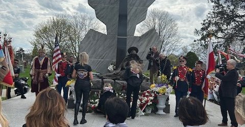 CHICAGO | Uroczystość składania Wieńców pod Pomnikiem Katyńskim i Tablicą Smoleńską
