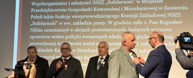 CZĘSTOCHOWA | 45. lecie NSZZ Solidarność Dam i Kawalerów Krzyża Wolności i Solidarności