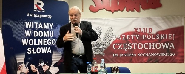 CZĘSTOCHOWA | Spotkanie z Adamem Borowskim
