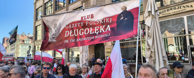 DŁUGOŁĘKA | Procesja za Polskę