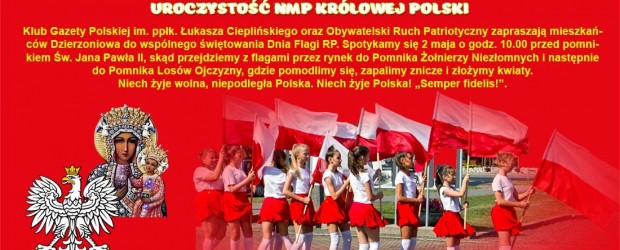 DZIERŻONIÓW II | ZAPROSZENIE 02.05 – Marsz w Dzień Flagi