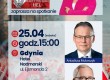 GDYNIA (KLUB GP HEL) | ZAPROSZENIE 25.04 – Spotkanie z Posłami Arkadiuszem Mularczykiem i Kazimierzem Smolińskim.