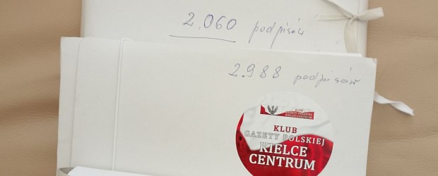 KIELCE-CENTRUM | Podpisy poparcia dla sędziów kandydatów do KRS