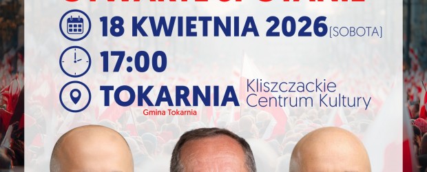 MYŚLENICE | ZAPROSZENIE 18.04 – Spotkanie z Dariuszem Mateckim, Władysławem Kurowskim, Mariuszem Goskiem 