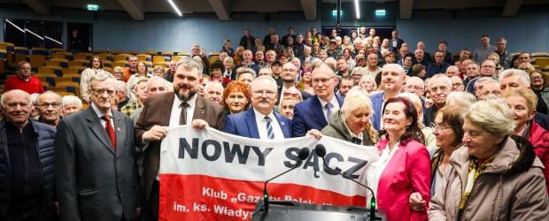 Nowy Sącz im. ks. Władysława Gurgacza SJ | Spotkanie z posłem Markiem Jakubiakiem