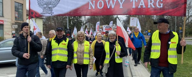 NOWY TARG | Protest „Precz z Zielonym ładem”