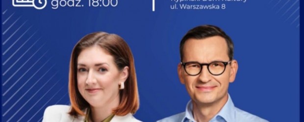 RYPIN | ZAPROSZENIE 6.05 – Spotkanie z Mateuszem Morawieckim, Anną Gembicką