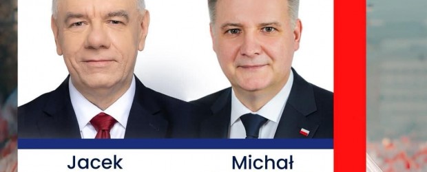 BYTÓW | ZAPROSZENIE 30.05 – Spotkanie z posłami Jackiem Sasinem i Michałem Kowalskim