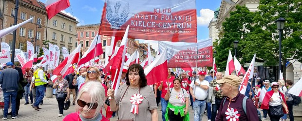 KIELCE-CENTRUM | Wielka manifestacja w Warszawie