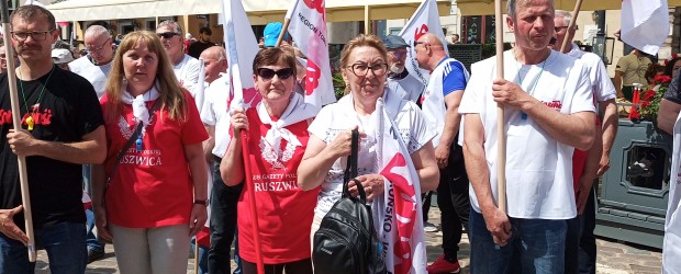 KRUSZWICA | Wielki protest w stolicy