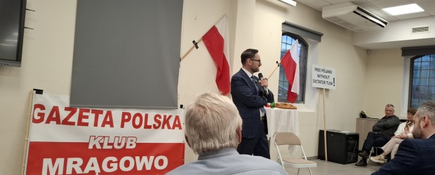 MRĄGOWO | Spotkanie z Posłem Danielem Obajtkiem