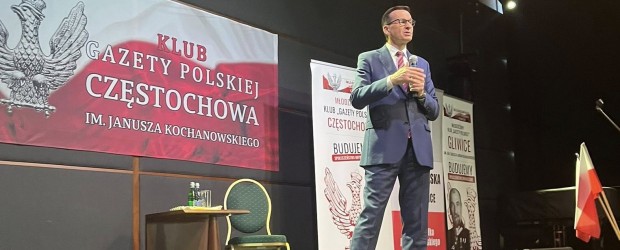 CZĘSTOCHOWA | Wizyta Mateusza Morawieckiego