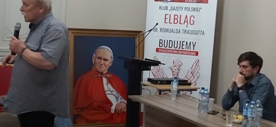 ELBLĄG | Spotkanie z Adamem Borowskim