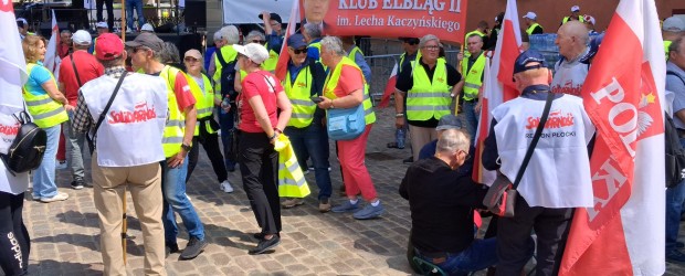 ELBLĄG II | Czerwona kartka dla Tuska