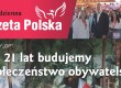 NIECODZIENNA „GAZETA POLSKA” – 03-05.07.2026 r. Od 21 lat budujemy społeczeństwo obywatelskie