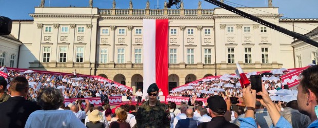 [GALERIA] | Pierwsza rocznica zaprzysiężenia Karola Nawrockiego na Prezydenta RP