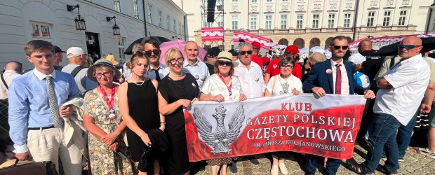 CZĘSTOCHOWA | Pierwsza rocznica zaprzysiężenia Prezydenta Rzeczpospolitej Polskiej