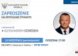 ŚWIDNICA | ZAPROSZENIE 14.09 – Spotkanie z senatorem Aleksandrem Szwedem