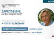 MYŚLENICE | ZAPROSZENIE 21.09 – Spotkanie z Barbarą Nowak, byłą Małopolską Kurator Oświaty