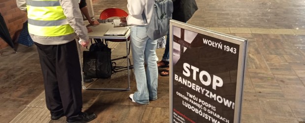 GDAŃSK II | ZAPROSZENIE – Zbieramy popisy pod projektem ustawy obywatelskiej „STOP BANDERYZMOWI”