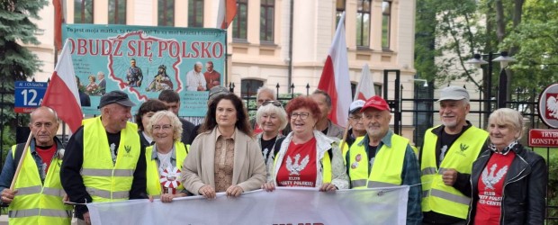 KIELCE-CENTRUM | Dyżurujemy pod Trybunałem Konstytucyjnym