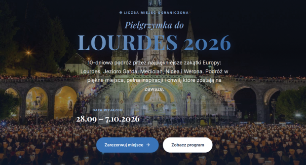 Pielgrzymka do Lourdes 2026